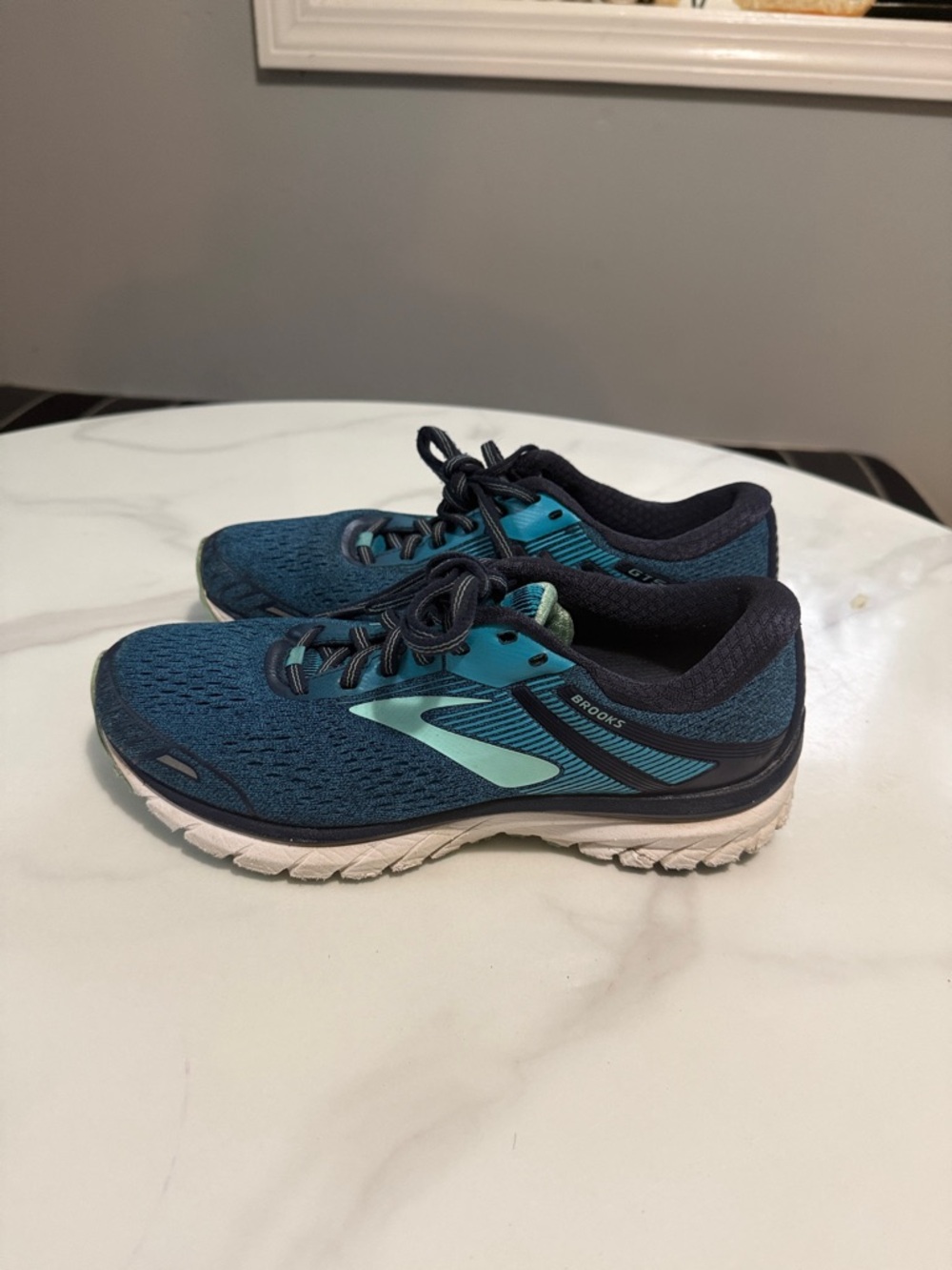 Brooks Teal and Navy Women's Running Shoes
